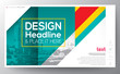 © kraphix - Green diagonal banding line modern design Layout template, 16:9