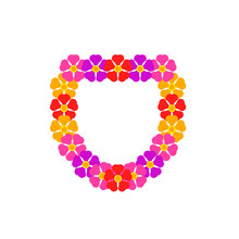 Colorful Lei Vector Icon