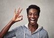 © grinny - Happy black man.