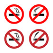 © likemusic - no smoking sign icons set
