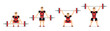 Weightlifting snatch. The sequence of the exercise - snatch.