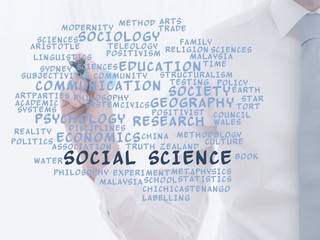 Canvas Print - Social science