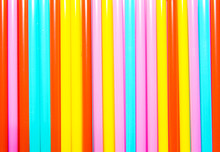 Background From Multi-colored Tubules For A Cocktail