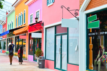 Stylish shopfront - classic store front