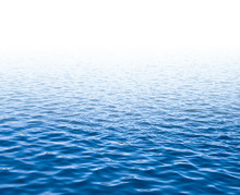 Water Surface, Abstract Background With A Text Field
