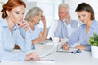 © aletia2011 - Businesspeople Working In Office