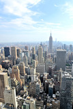 Fototapeta  - new-york vue du ciel