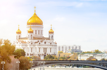 Wall Mural - Cathedral of Christ the Saviour in Moscow