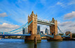 © lunamarina - London Tower Bridge sunset on Thames river