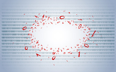 binary code on light blue v1-4