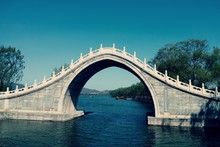 Arch Bridge In Summer Palace