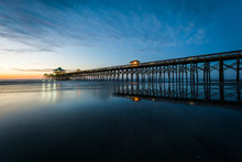 Pier At Folly Beach Free Stock Photo - Public Domain Pictures