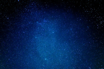 beautiful scenery of night sky with stars