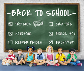 Wall Mural - Back to School Education Knowledge Insight Wisdom Concept