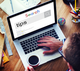 Wall Mural - tips and tricks skill expert support assistance help concept