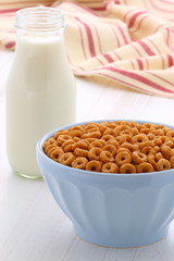 Canvas Print - Whole wheat cereal loops