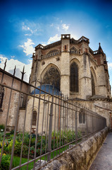 Wall Mural - Cahors, medieval village in France