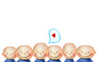 © chumakova - Crowd of cute smiling boys