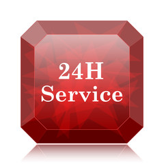 Wall Mural - 24H Service icon