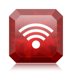 Canvas Print - Wireless sign icon