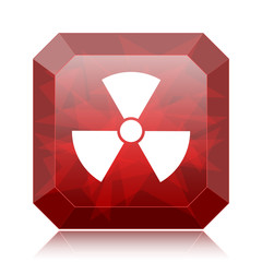 Sticker - Radiation icon