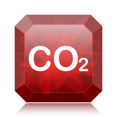 Sticker - CO2 icon