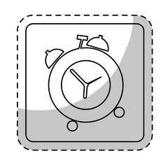 Canvas Print - alarms clock icon image design, vector illustration