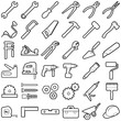 © Hein Nouwens - Construction tool icon collection - outline illustration