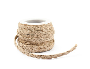 Wall Mural - Decorational rope string on a bobbin