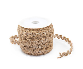 Wall Mural - Decorational rope string on a bobbin