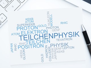 Wall Mural - Teilchenphysik