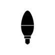 Light bulb icon. Vector.