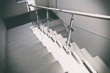 Grey Concrete Stairs