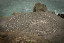 San Francisco Land's End Labyrinth Rock Maze