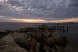 Fototapeta Morze - the sea at sunrise