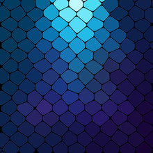 Vector Abstract Blue Glass Background