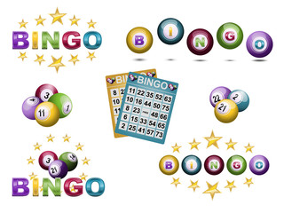 Wall Mural - bingo and lotto logo