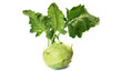 © oxie99 - Kohlrabi isoliert auf weißen Hintergrund