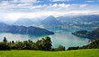 Schweizer Idylle mit See und Abendhimmel zum Träumen: See, Berge, Unendlichkeit :)