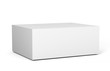 © godesignz - Close up of a white box template on white background.3D Illustration