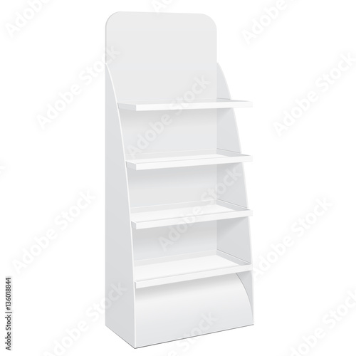 Download Retail Shelves Floor Display Rack For Supermarket Blank ...