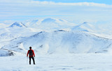 Fototapeta Na sufit - Karlı Dağları İzlemek