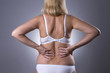 © staras - Back pain, kidney inflammation, ache in woman's body