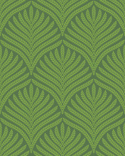 Palm Foliage Seamless Pattern In Geenery And Kale Colors.