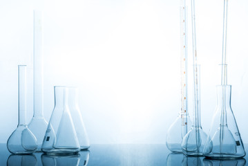 scientific equipment chemical laboratory. chemical studies.