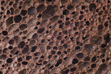 Pumice Is A Porous Brown Texture