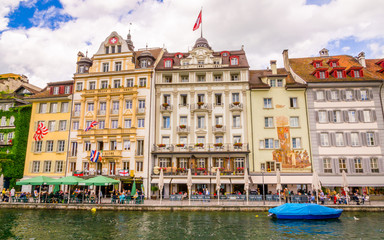 Cityscape of Lucerne, Switzerland