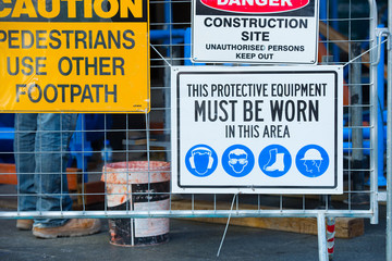Safety and security on construction site