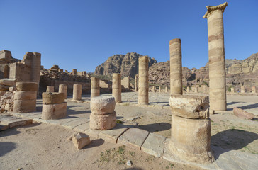 Poster - Ciudad antigua de Petra, Jordania