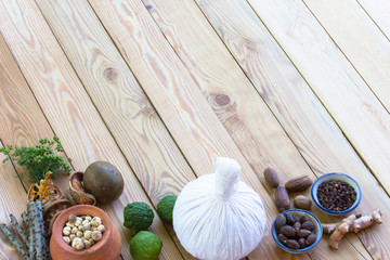 Wall Mural - Spices and herbs